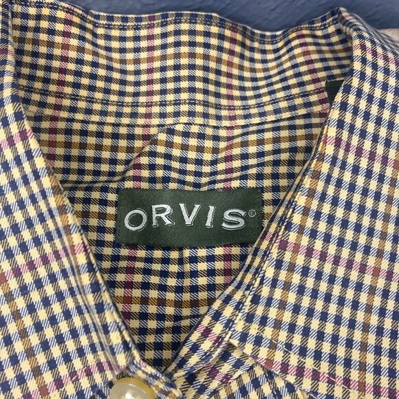 Men’s Orvis button down dress shirt Size XL - Picture 3 of 6